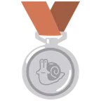 medaglia d’argento + lumaca
