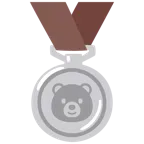 medaglia d’argento + orso