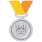 medaglia d’argento + corona