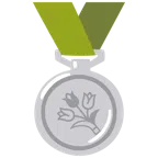 medaglia d’argento + mazzo di fiori