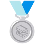 medaglia d’argento + libri