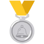 medaglia d’argento + campana