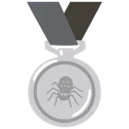 medaglia d’argento + ragno