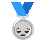 medaglia d’argento + faccina pensierosa