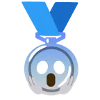 medaglia d’argento + faccina terrorizzata