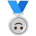 medaglia d’argento + faccina sottosopra