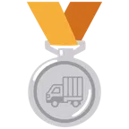 medaglia d’argento + camion