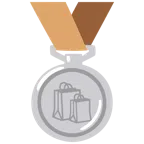 medaglia d’argento + borse della spesa