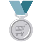 medaglia d’argento + carrello