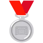 medaglia d’argento + porta da calcio
