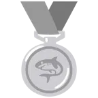 medaglia d’argento + squalo
