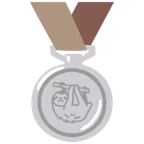 medaglia d’argento + bradipo