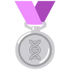 medaglia d’argento + dna