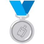 medaglia d’argento + valigia