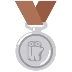 medaglia d’argento + legna