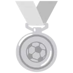 medaglia d’argento + pallone da calcio