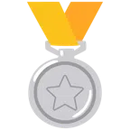 medaglia d’argento + stella