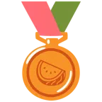 medaglia di bronzo + anguria