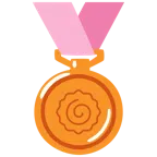 medaglia di bronzo + tortino di pesce a spirale