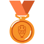 medaglia di bronzo + anfora