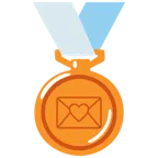 medaglia di bronzo + lettera d’amore