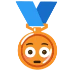 medaglia di bronzo + faccina imbarazzata