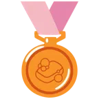 medaglia di bronzo + sapone
