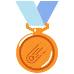 medaglia di bronzo + cometa