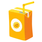 เครื่องดื่มแบบกล่อง + หน้าพระอาทิตย์