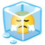 ก้อนน้ำแข็ง + หน้าข่มอารมณ์
