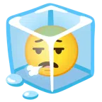 ก้อนน้ำแข็ง + หน้าหายใจออก