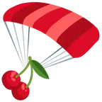 paracaídas + cerezas