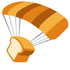 paracaídas + pan de molde