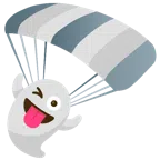 paracaídas + fantasma