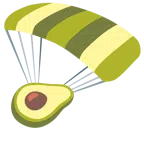 paracaídas + aguacate