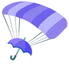 paracaídas + paraguas
