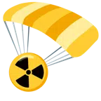 paracaídas + radiactivo