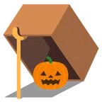 Mausefalle + Halloweenkürbis