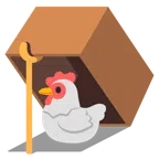 Mausefalle + Huhn