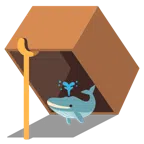 Mausefalle + blasender Wal
