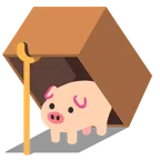 Mausefalle + Schweinegesicht