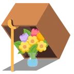 Mausefalle + Blumenstrauß