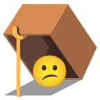 Mausefalle + verwundertes Gesicht