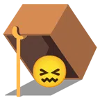 Mausefalle + verwirrtes Gesicht