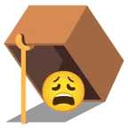 Mausefalle + erschöpftes Gesicht