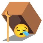 Mausefalle + schläfriges Gesicht