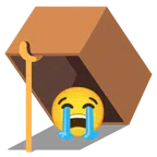 Mausefalle + heulendes Gesicht