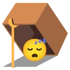 Mausefalle + schlafendes Gesicht
