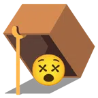 Mausefalle + benommenes Gesicht