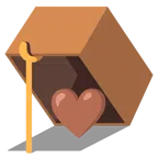 Mausefalle + braunes Herz